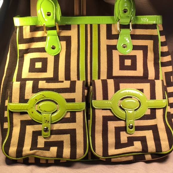 Bodhi statement leather large tote - Picture 1 of 8